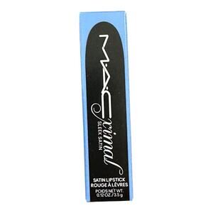 MAC M·A·CXIMAL SLEEK SATIN LIPSTICK 823 Tilted Denim NIB 3.5g